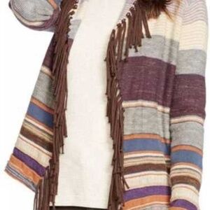 RALPH LAUREN AZTEC WRAP SWEATER